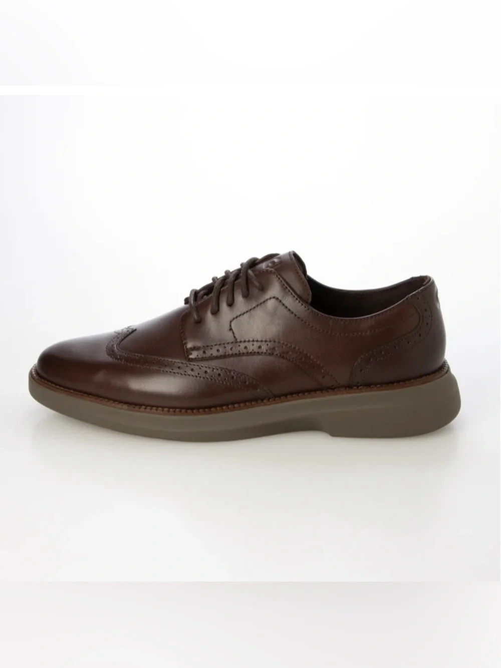 Cole Haan Men's Dark Brown Wingtip Oxfords Size 8.5